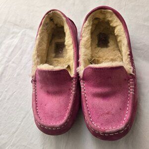 Ugg Ansley Slippers Slip On Shoes Womens Size 7 Pink